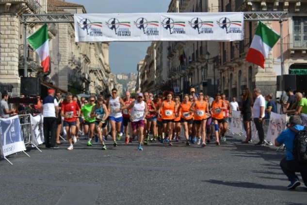 Partenza Corsa del Ricordo Catania