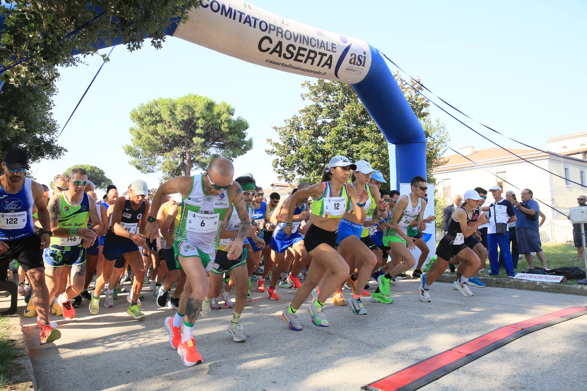 La partenza di Aversa 2026